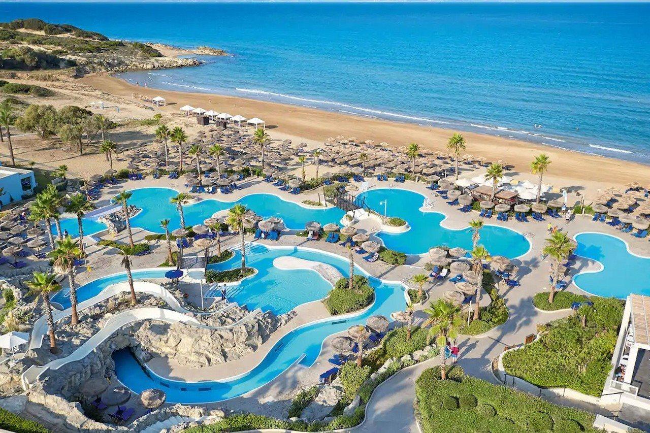 Grecotel Luxme Palms At Riviera Olympia & Aqua Park Λουτρά Κυλλήνης Εξωτερικό φωτογραφία