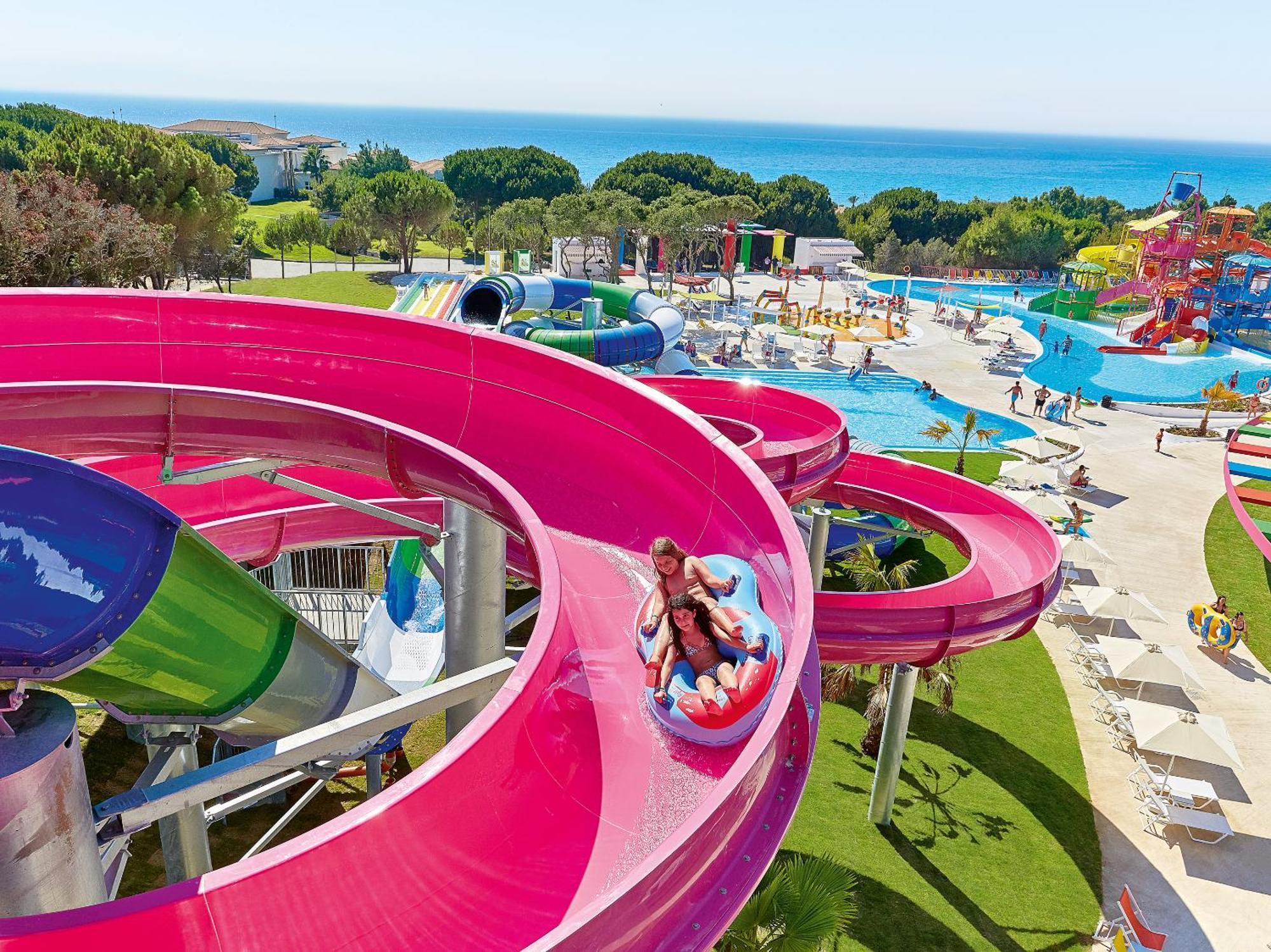 Grecotel Luxme Palms At Riviera Olympia & Aqua Park Λουτρά Κυλλήνης Εξωτερικό φωτογραφία